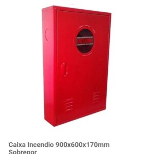 CAIXA DE INCENDIO 90 x 60 x 17 SOBREPOR